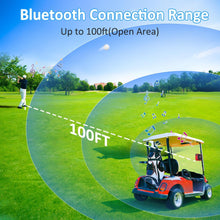 Load image into Gallery viewer, Sportkee Golf Cart Bluetooth Speaker Magnetic Portable Wireless Speaker with Loud Stereo Sound Bass Boost 20 Hours Play IPX7 Waterproof TWS & SD Card Function Golf Cart Accessories Golf Gifts(Storage Case)