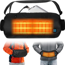 Load image into Gallery viewer, Heated Hand Warmer Pouch with 10000 mAh Rechargeable Battery, Up to 15 Hours of Warmth Electric Heated Hand Muff, Ideal for Football, Golf, Hunting, Fishing, Camping, Winter Outdoor Walk
