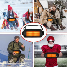 Load image into Gallery viewer, Heated Hand Warmers Pouch with 10000mAh Rechargeable Battery Electric Heated Hand Muff for Football Golf White Elephant Gifts Heated Gloves Pocket for Women Men
